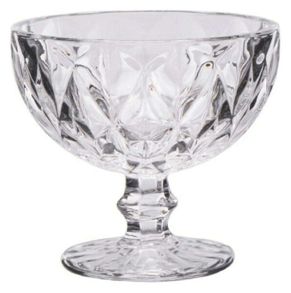 Μπωλ Παγωτού Kare 52.705.23 310ml Φ12cm Clear Cryspo Trio