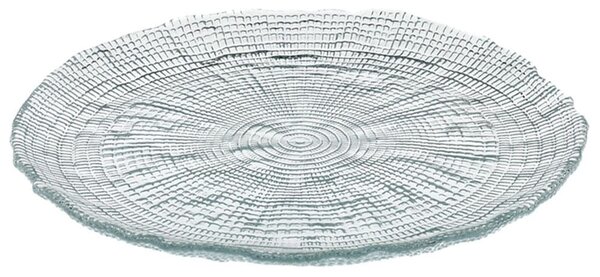 Πιάτο Γλυκού Στρογγυλό Kanvas 80.260.03 Φ21cm Clear Cryspo Trio