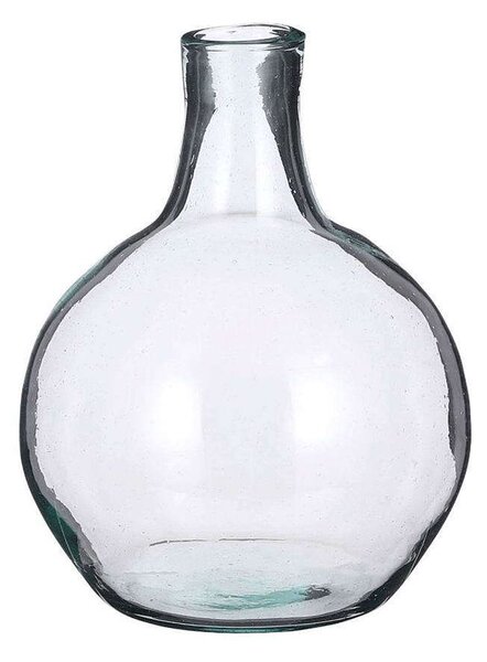 Βάζο Γυάλινο 7550-8 18x18x24cm Clear Supergreens