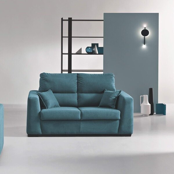 Καναπές Διθέσιος Lounge DIV.LOUNGE2PAM 153x95x97cm Aquamarine Ikone Casa