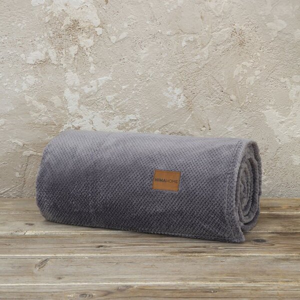 Κουβέρτα Καναπέ Jacquard Mellow Grey Nima