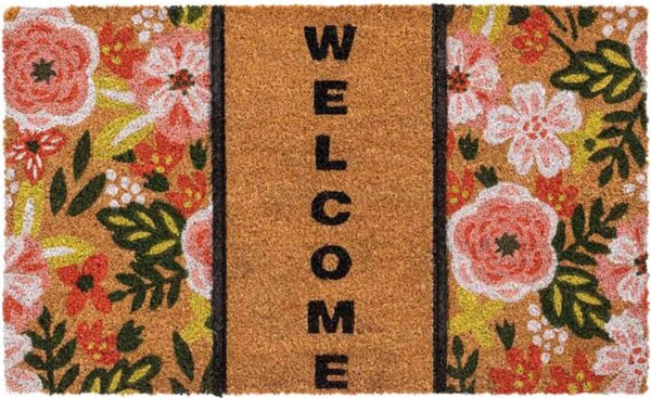 Πατάκι Εισόδου Ruco Style Welcome 012 45x75cm Beige-Multi Sdim