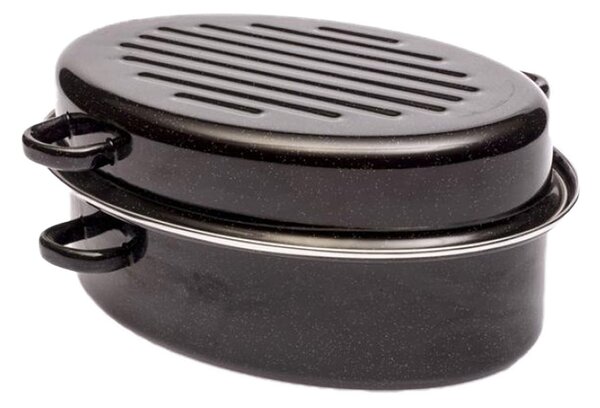 Γάστρα Εμαγιέ Οβάλ 10.5lt Maxhome EA-7420