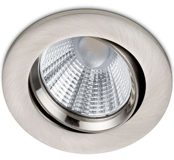 Σποτ Χωνευτό Pamir 650510107 Φ8x5cm Dim Led 345Lm 5,5W 3000K Nickel Trio Lighting