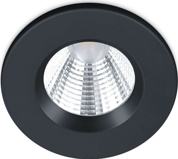 Σποτ Χωνευτό Zagros 650710132 Φ8x5cm Dim Led 345Lm 5,5W 3000K Black Trio Lighting