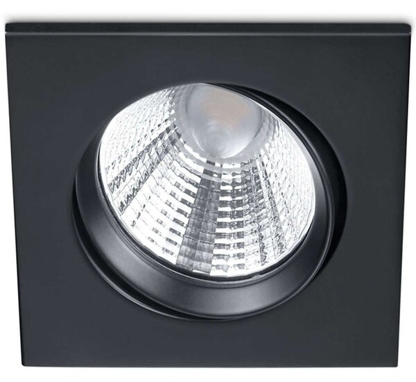 Σποτ Χωνευτό Pamir 650410132 8x8x5cm Dim Led 345Lm 5,5W 3000K Black Trio Lighting