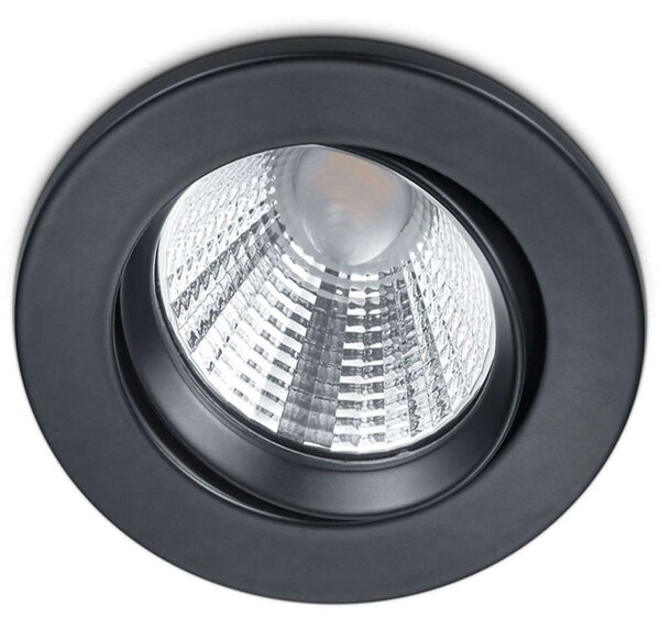 Σποτ Χωνευτό Pamir 650510132 Φ8x5cm Dim Led 345Lm 5,5W 3000K Black Trio Lighting