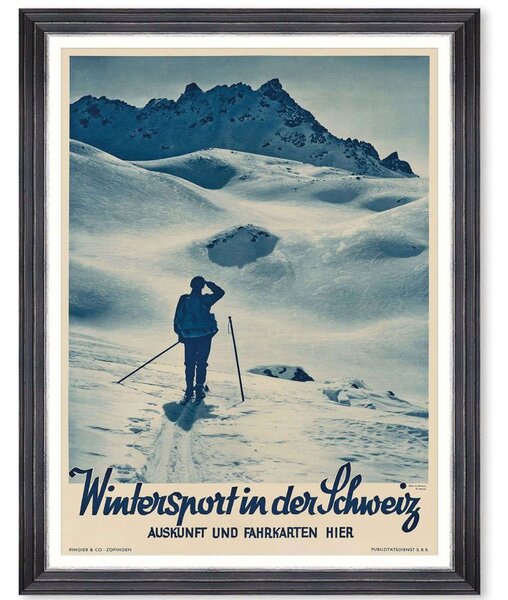 Κάδρο Wintersport Poster FA13476 50x70cm Multi MindTheGap