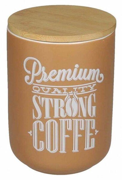 Βάζο Αποθήκευσης Καφέ Premium Coffee 53843 650ml Brown Brandani