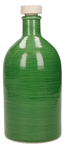 Μπουκάλι Λαδιού Maiolica Κεραμικό Green 500ml Brandani