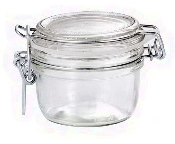 Βάζο Αποθήκευσης Fido BR00600715 125ml Clear Bormioli Rocco