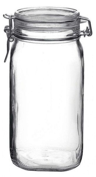 Βάζο Αποθήκευσης Fido BR00600723 1500ml 10,6x22cm Clear Bormioli Rocco