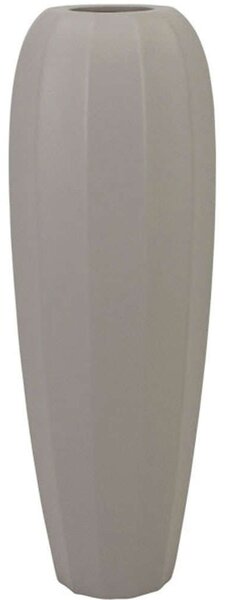 Βάζο Μπόμπα 15-00-22506-45 Φ15x48cm Light Grey Marhome