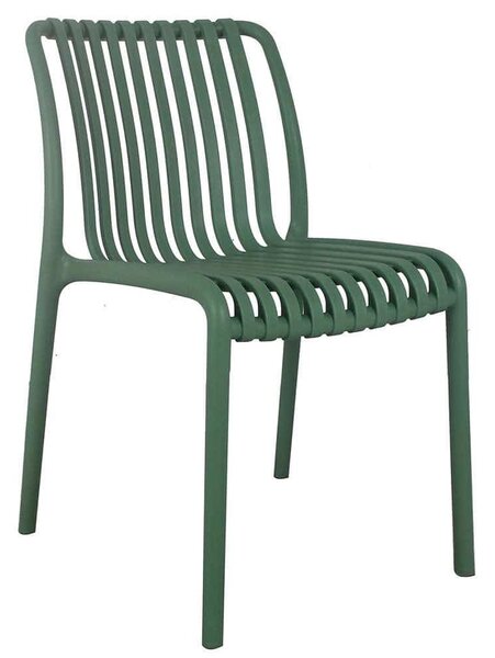 Καρέκλα Moda Ε3801,4 Uv Στοιβαζόμενη 48x57x80cm Abs Green