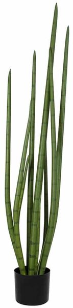 Τεχνητό Φυτό Σε Γλάστρα Sansevieria Cylindrica 20210 120cm Green Globostar