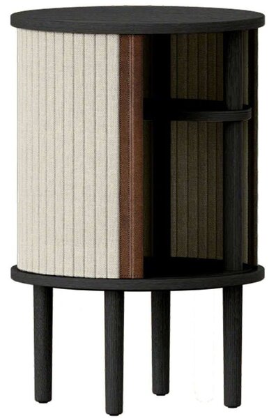 Τραπεζάκι Βοηθητικό Audacious Horizons S 5113C708-02 Φ38x59,3cm Black Oak-Sand Umage