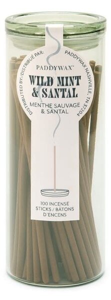 Αρωματικά Incense Sticks 100τμχ Wild Mint And Santal Paddywax