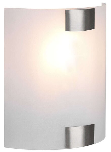 Φωτιστικό Τοίχου - Απλίκα Pura 212700107 20x20cm 1xE27 40W Nickel-White Trio Lighting