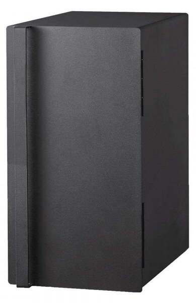 Ψωμιέρα Μεταλλική Tower Slim YMZK5681 22x34,5x41cm Black Yamazaki