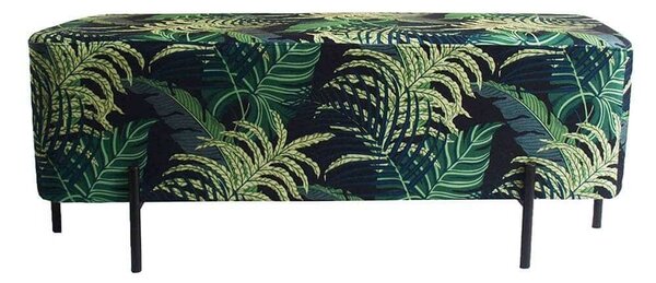 Σκαμπό Amazonios 16-0392 Με Pattern 110x45x40cm Multi