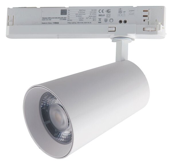 Spot Ράγας LED-Kone-W-30C 3860lm 3000Κ 24,5x15x10cm White Intec