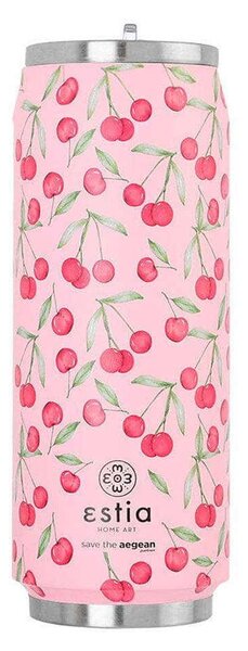 Ισοθερμικό Δοχείο Καφέ Save The Aegean Cherry 01-16791 500ml Multi Estia