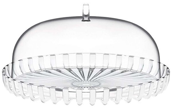 Τουρτιέρα Dolce Vita 12570042 31x16cm Clear-White Guzzini