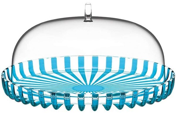 Τουρτιέρα Dolce Vita 12570048 31x16cm Clear-Turkuaz Guzzini