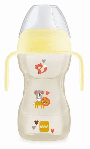 Ποτηράκι Με Χερούλια Fun to Drink Cup Better Together 461U 270ml 8+ Μηνών Yellow Mam