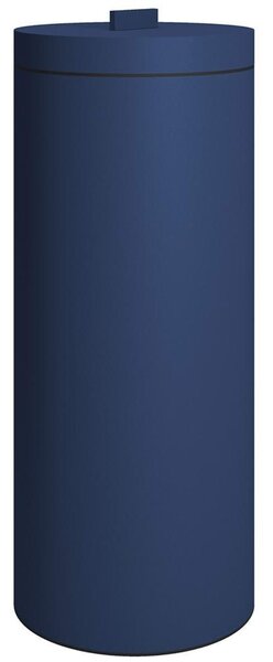 Καλάθι Απλύτων 30Lt 2560-203 25x60cm Matte Navy Blue Pam&Co