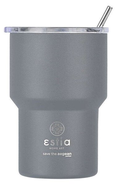 Ποτήρι - Θέρμος Save The Aegean 01-18467 400ml Fjord Grey Estia