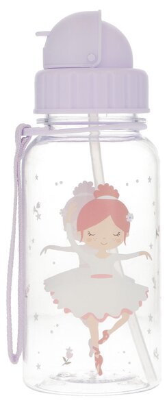 Παγούρι 500ml Με Καλαμάκι Tutete Ballet 61-79435