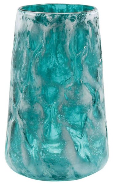 Βάζο Φυσητό Θάλασσα 15-00-23931 Φ20x32cm Turquoise Marhome