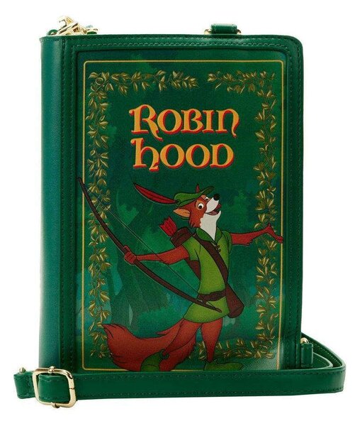 Τσάντα Ώμου - Χιαστί Disney: Classic Book - Robin Hood WDTB2672 Multi Loungefly