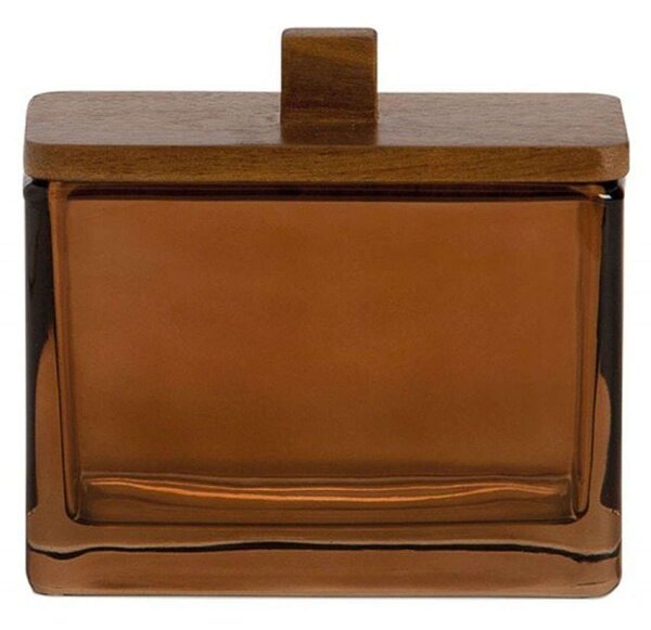 Βάζο Για Βαμβάκι AH-BA73066 11,5x6x10,5cm Brown Andrea House