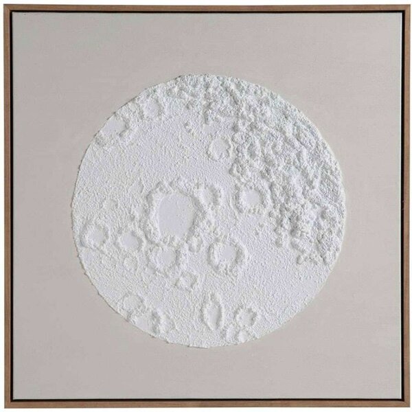 Πίνακας Καμβάς Minimalist Moon AH-AX73124 60x60cm Multi Andrea House