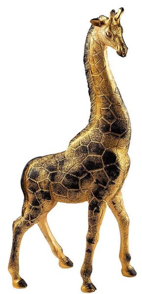 Διακοσμητική Καμηλοπάρδαλη Giraffe 565TNL1197 20x8x45cm Gold Aberto Design