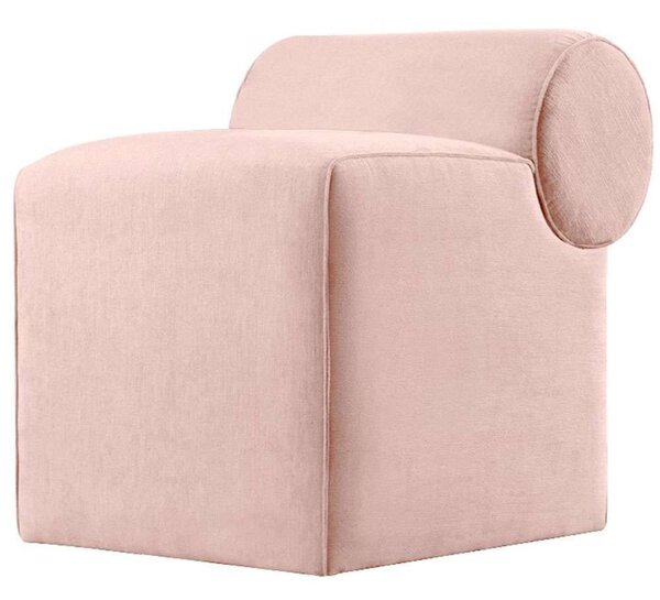 Σκαμπό Linburg 209FLF1381 45x60x56cm Pink