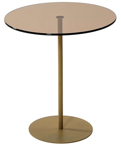 Τραπεζάκι Βοηθητικό Chill-Out 552NOS1460 50x50x50cm Gold-Bronze