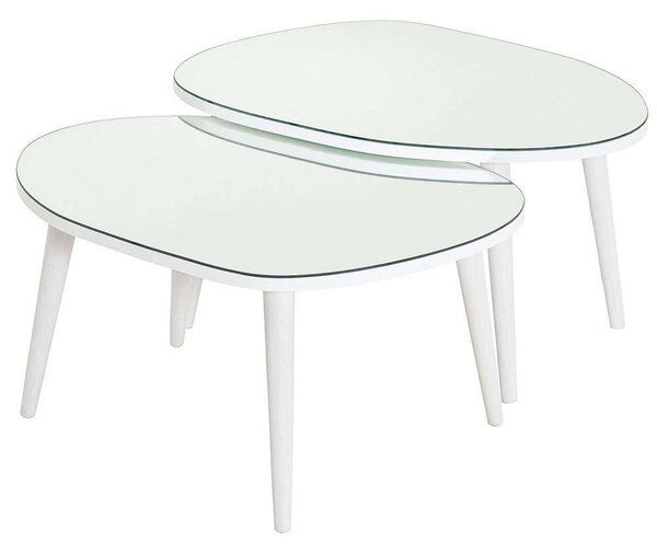 Ζιγκόν Gusto (Σετ 2Τμχ) 552NOS2278 75x55x38/75x55x41cm White