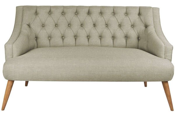 Καναπές Διθέσιος Lamont 558ZEN1233 140x74x80cm Grey