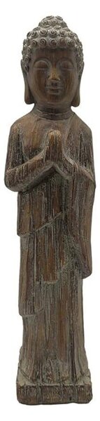 Διακοσμητικό Αντικείμενο Buddha 279-223-218 11x11x46,5cm Brown