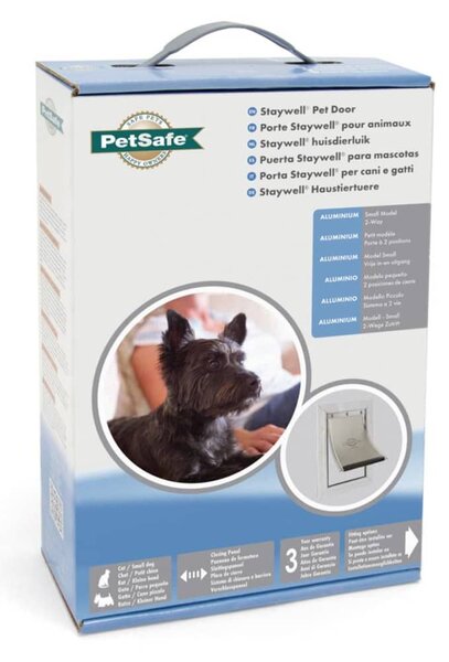 PetSafe Πόρτα Κατοικιδίου 600 από Αλουμίνιο <7 κ. 5013 - Λευκό