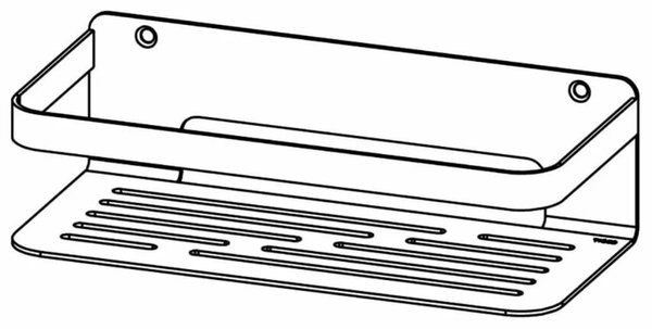 Tiger Ράφι Ντουζιέρας Caddy Ασημί 1400030946 - Ασήμι