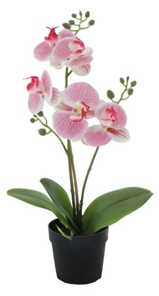 Τεχνητό Φυτό Σε Γλαστράκι Orchid 1 022415 H35cm Pink-Green