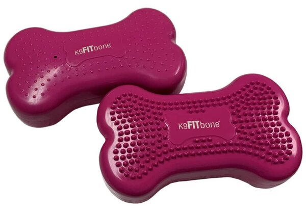 FitPAWS Πλατφόρμα Ισορροπίας Κατ. Mini K9FITbone 2 τεμ 29x16,5x6εκ - Ροζ