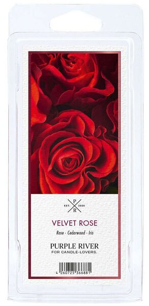 Αρωματική Μπάρα Wax Melt Velvet Rose A1484 50gr Multi Purple River