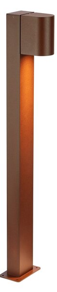 Markslöjd Φωτιστικό LED Alor, καφέ, IP65, ύψος 75 cm, ρυθμιζόμενο, ρυθμιζόμενος, Καφέ / Σκουριάς, Αλουμίνιο, Σκανδιναβικό