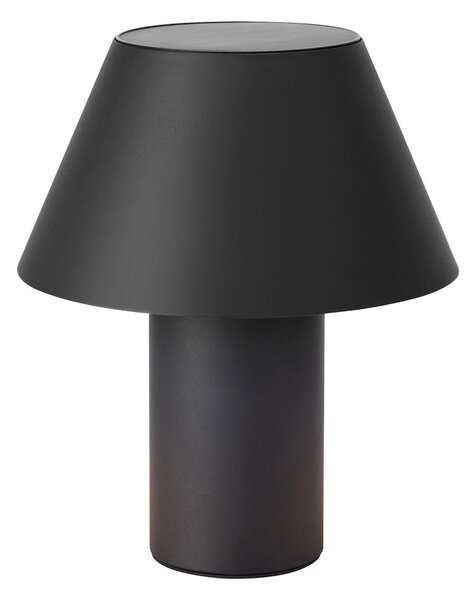 Markslöjd LED ηλιακή επιτραπέζια λάμπα Vivo, μαύρη, IP44, ύψος 30 cm, ρυθμιζόμενη ένταση, ρυθμιζόμενος, Μαύρο, Μέταλλο, Σκανδιναβικό