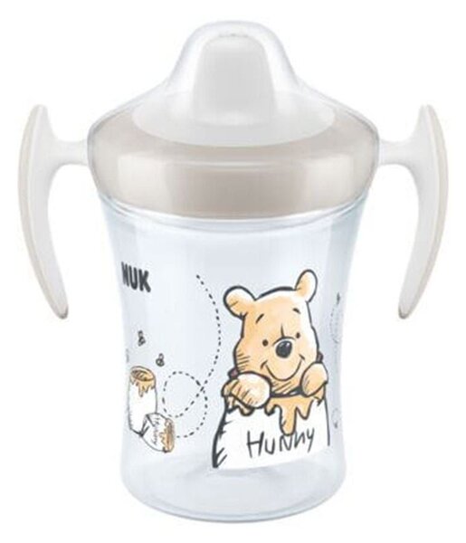 Ποτηράκι Παιδικό Trainer Cup Disney Winnie 10255524 230ml 6m+ Beige Nuk